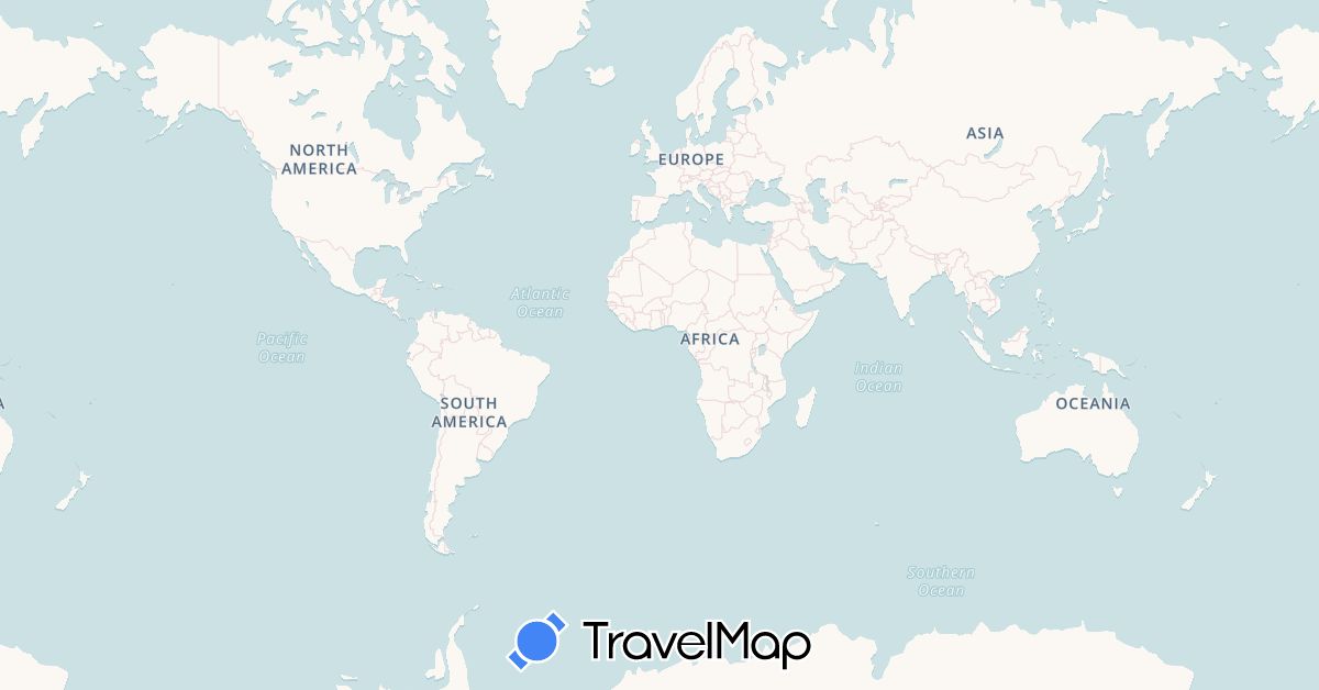 TravelMap itinerary: driving, bus, plane, cycling, train, hiking, boat, hitchhiking, motorbike in Argentina, Bosnia and Herzegovina, Bolivia, Chile, Colombia, Costa Rica, Cuba, Germany, Dominican Republic, Ecuador, Spain, Croatia, Italy, Japan, Cambodia, Laos, Montenegro, Malaysia, New Caledonia, Nicaragua, Panama, Peru, French Polynesia, Puerto Rico, Serbia, Thailand, United States, Vietnam (Asia, Europe, North America, Oceania, South America)